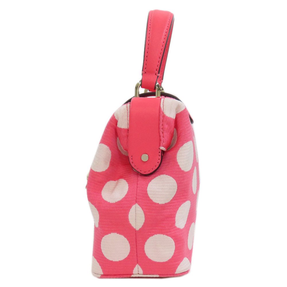 Kate Spade Polka Dot Handbag Canvas Women's - Picture 3 of 11